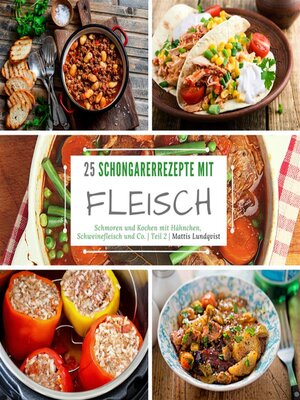 cover image of 25 Schongarerrezepte mit Fleisch--Teil 2